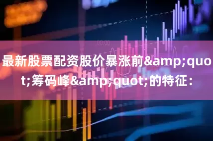最新股票配资股价暴涨前&quot;筹码峰&quot;的特征：