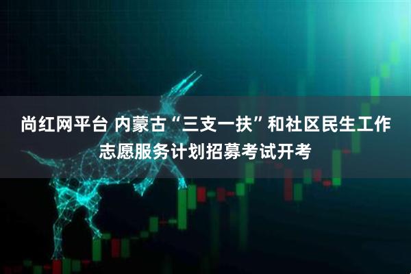 尚红网平台 内蒙古“三支一扶”和社区民生工作志愿服务计划招募考试开考